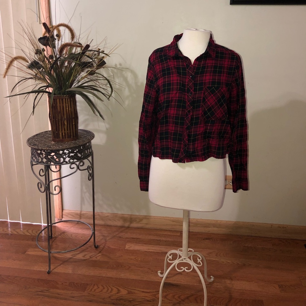 Women’s H&M Long Sleeve Crop Top